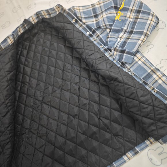 Chrome Hearts Check Quilted Shirt Jacket - Picture 9 of 11
